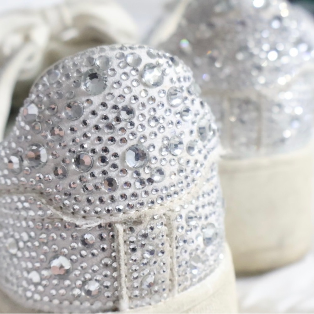 STEVE MADDEN PLATFORM DIAMOND SHOES WOMENS 5.5